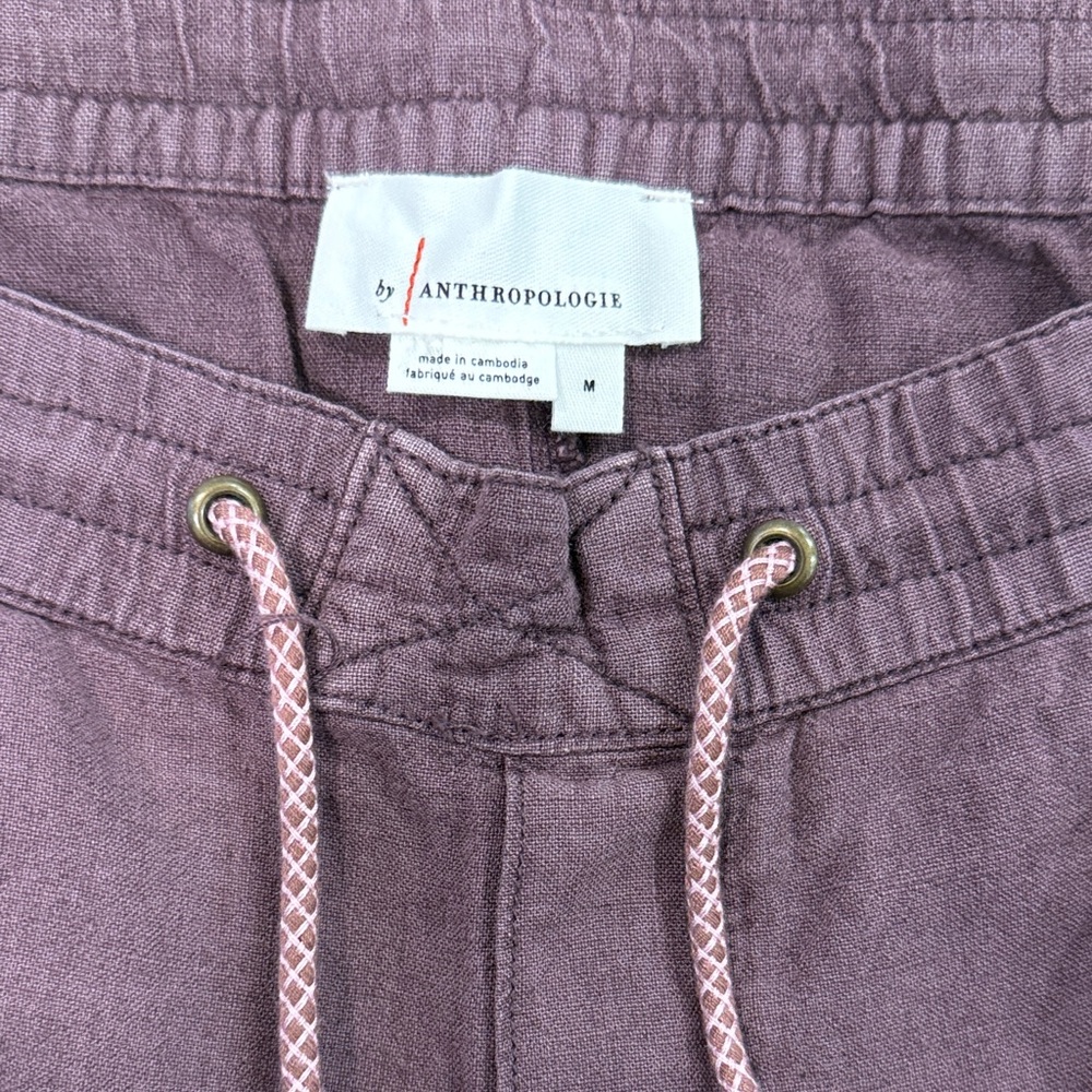 Anthropologie Mauve Jogger Pants - Picture 2 of 6